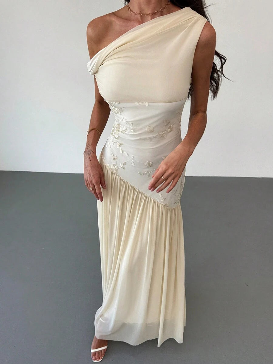 ÉVOLEA - Asymmetric Maxi Dress