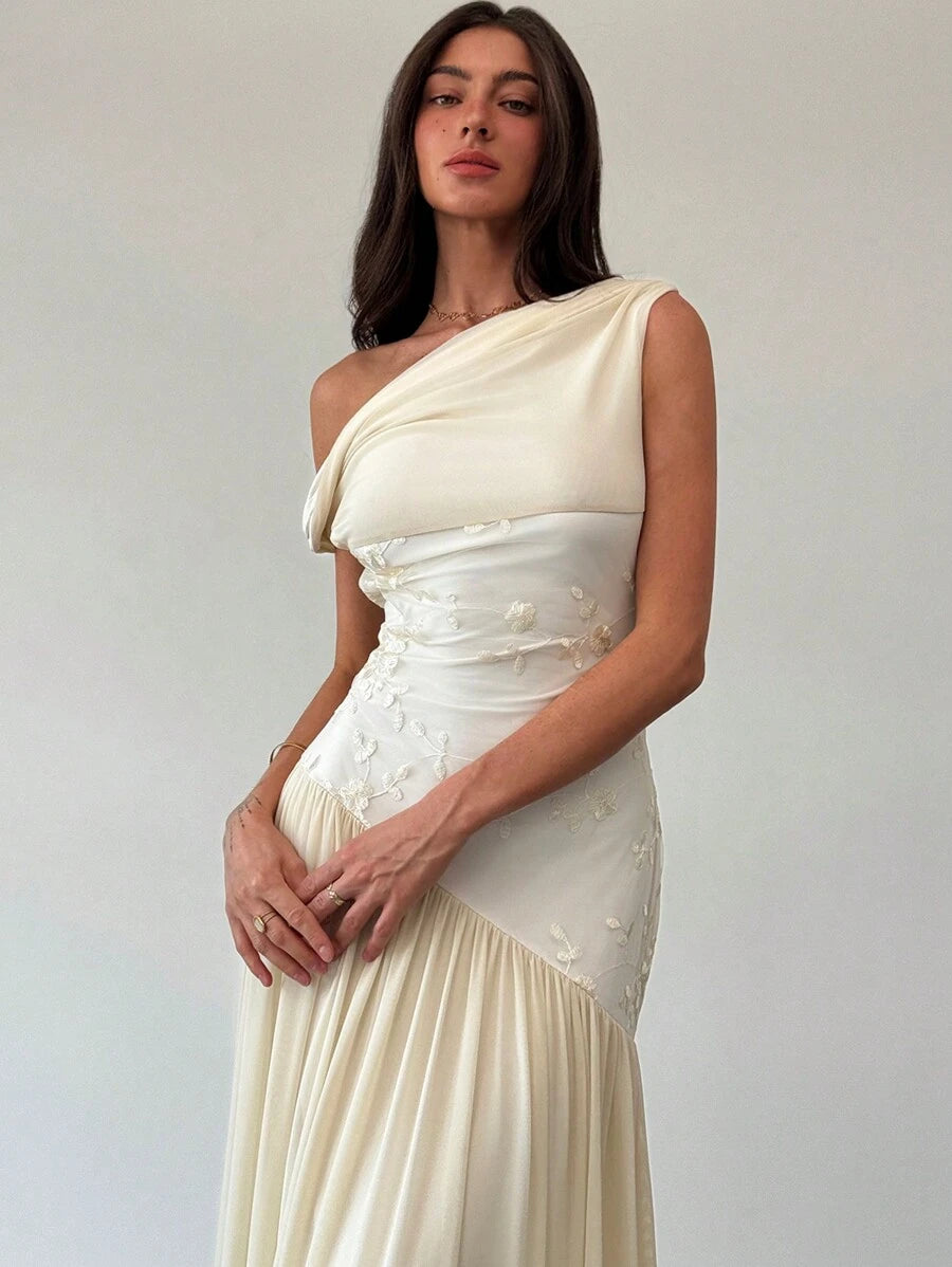 ÉVOLEA - Asymmetric Maxi Dress