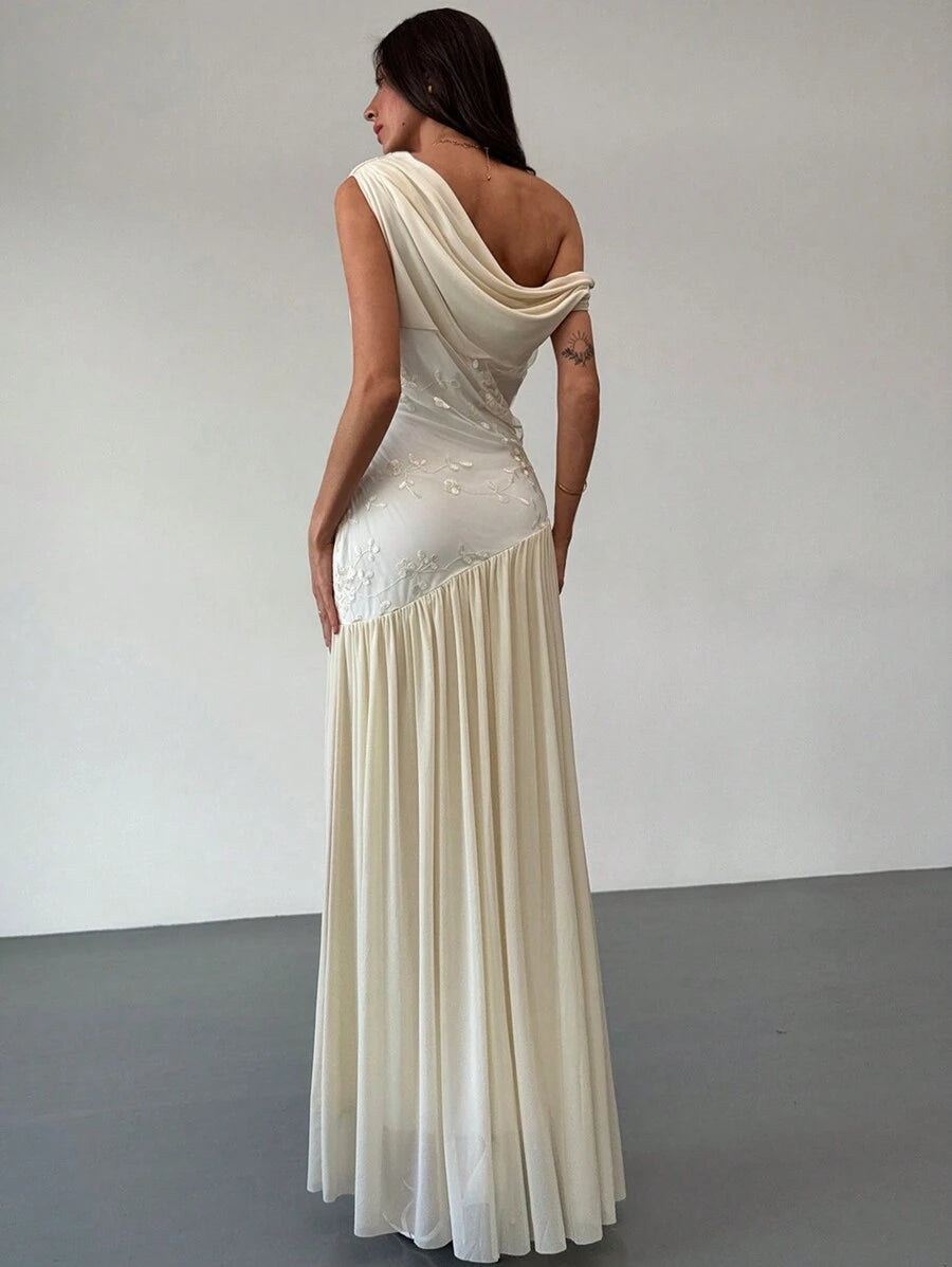 ÉVOLEA - Asymmetric Maxi Dress