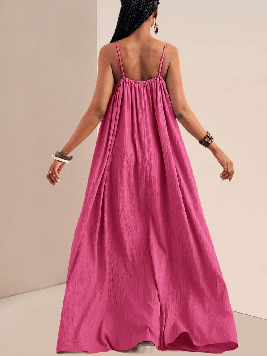NOMÉA – Boho Flared Maxi Dress