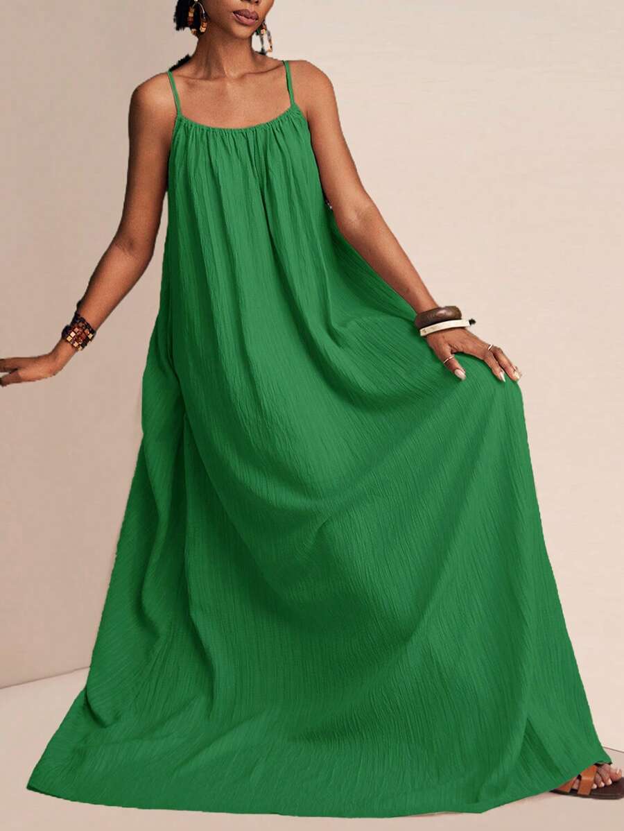 NOMÉA – Boho Flared Maxi Dress