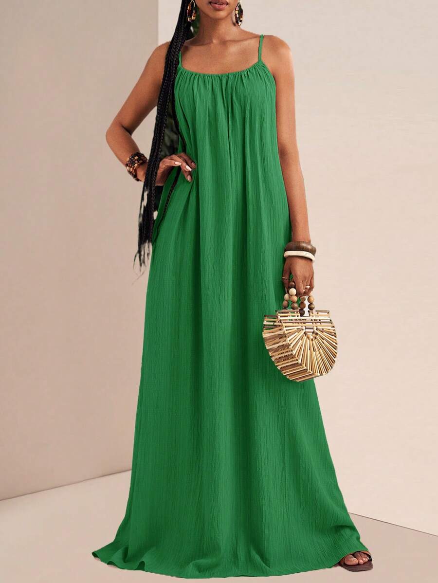 NOMÉA – Boho Flared Maxi Dress