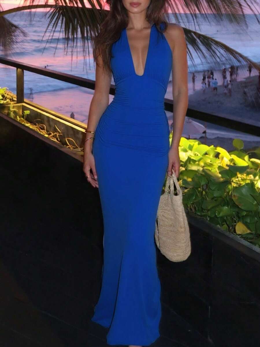BRUNÉ - Maxi Mermaid Bodycon Dress