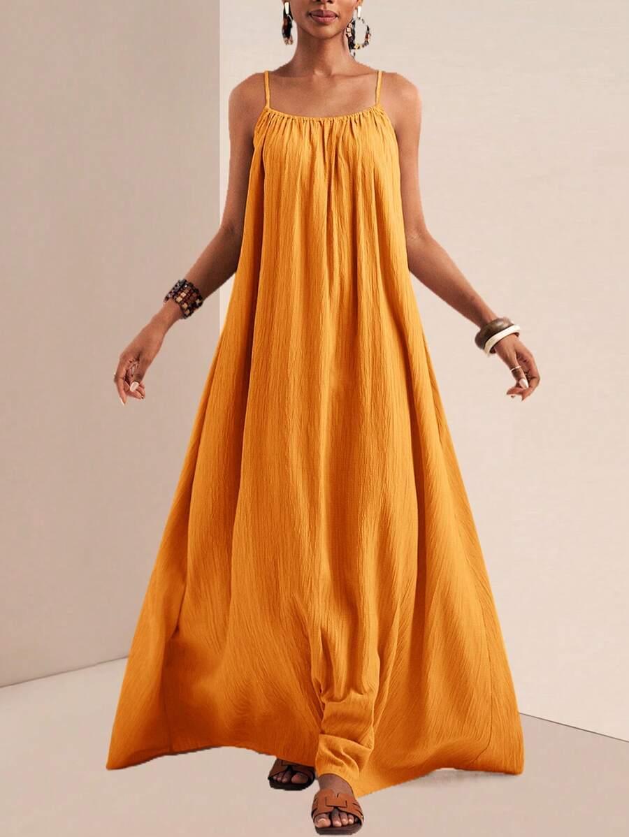 NOMÉA – Boho Flared Maxi Dress