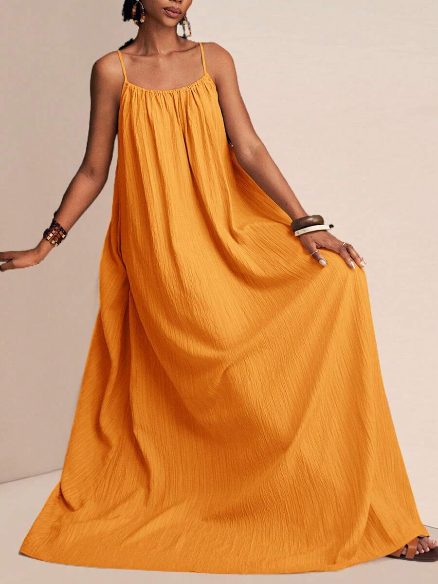 NOMÉA – Boho Flared Maxi Dress