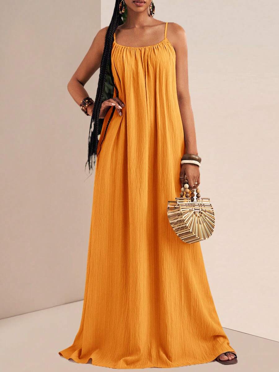NOMÉA – Boho Flared Maxi Dress