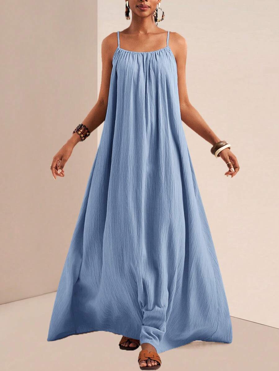 NOMÉA – Boho Flared Maxi Dress