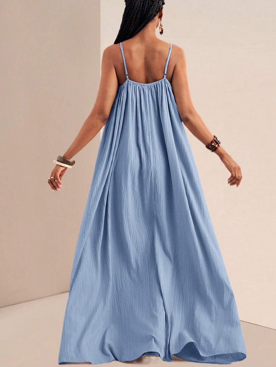 NOMÉA – Boho Flared Maxi Dress