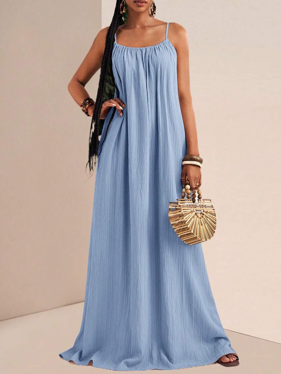 NOMÉA – Boho Flared Maxi Dress