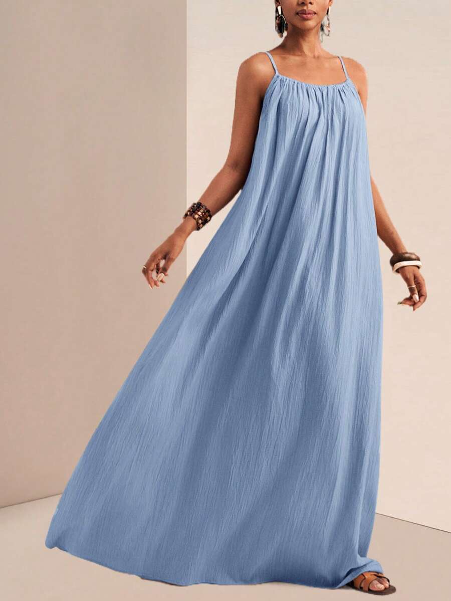 NOMÉA – Boho Flared Maxi Dress