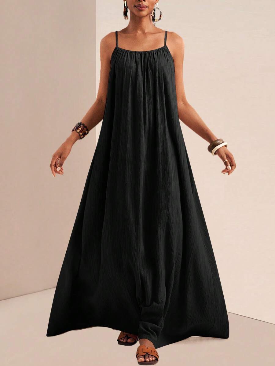 NOMÉA – Boho Flared Maxi Dress