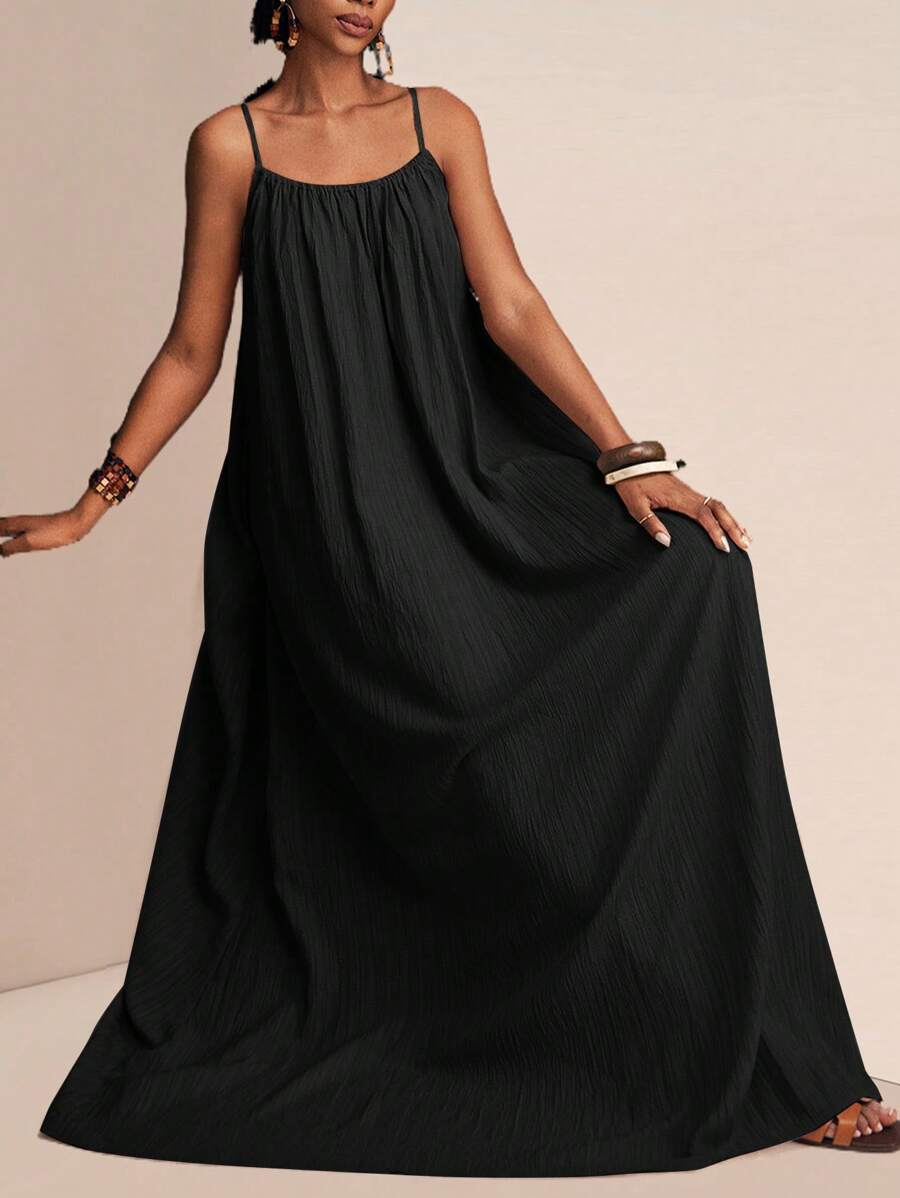 NOMÉA – Boho Flared Maxi Dress