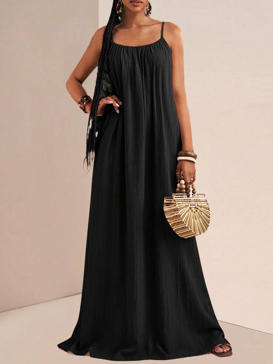 NOMÉA – Boho Flared Maxi Dress