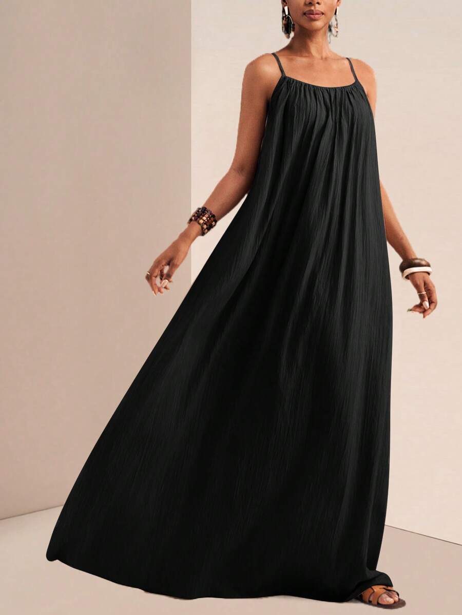 NOMÉA – Boho Flared Maxi Dress