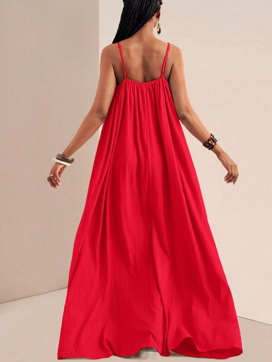 NOMÉA – Boho Flared Maxi Dress