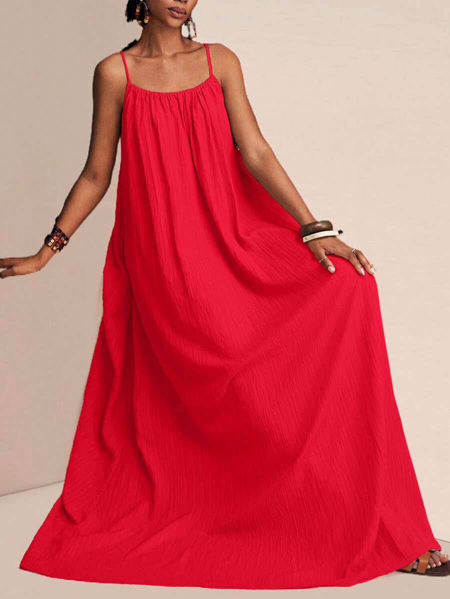 NOMÉA – Boho Flared Maxi Dress