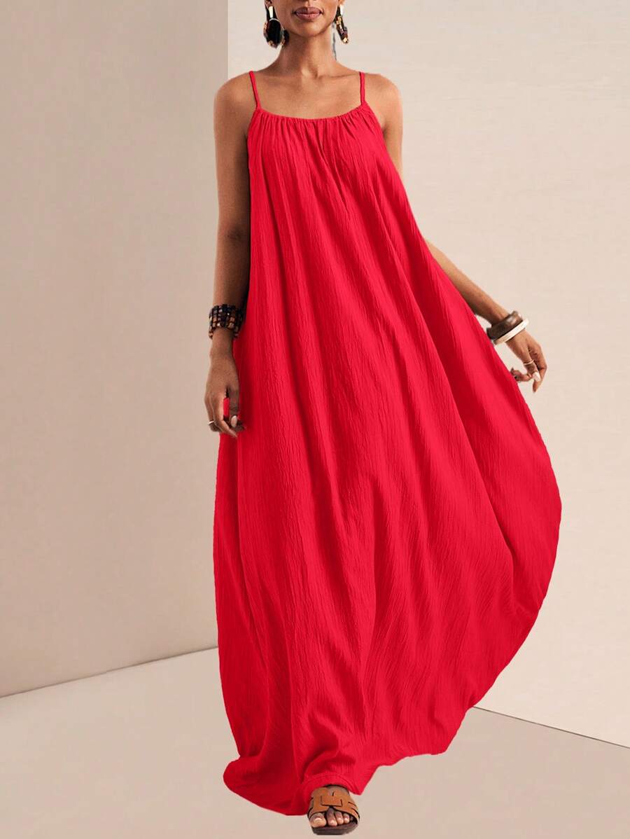 NOMÉA – Boho Flared Maxi Dress