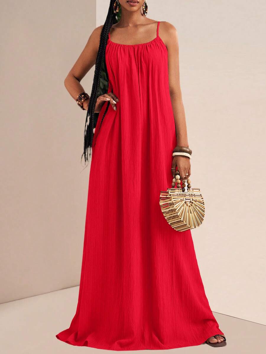 NOMÉA – Boho Flared Maxi Dress