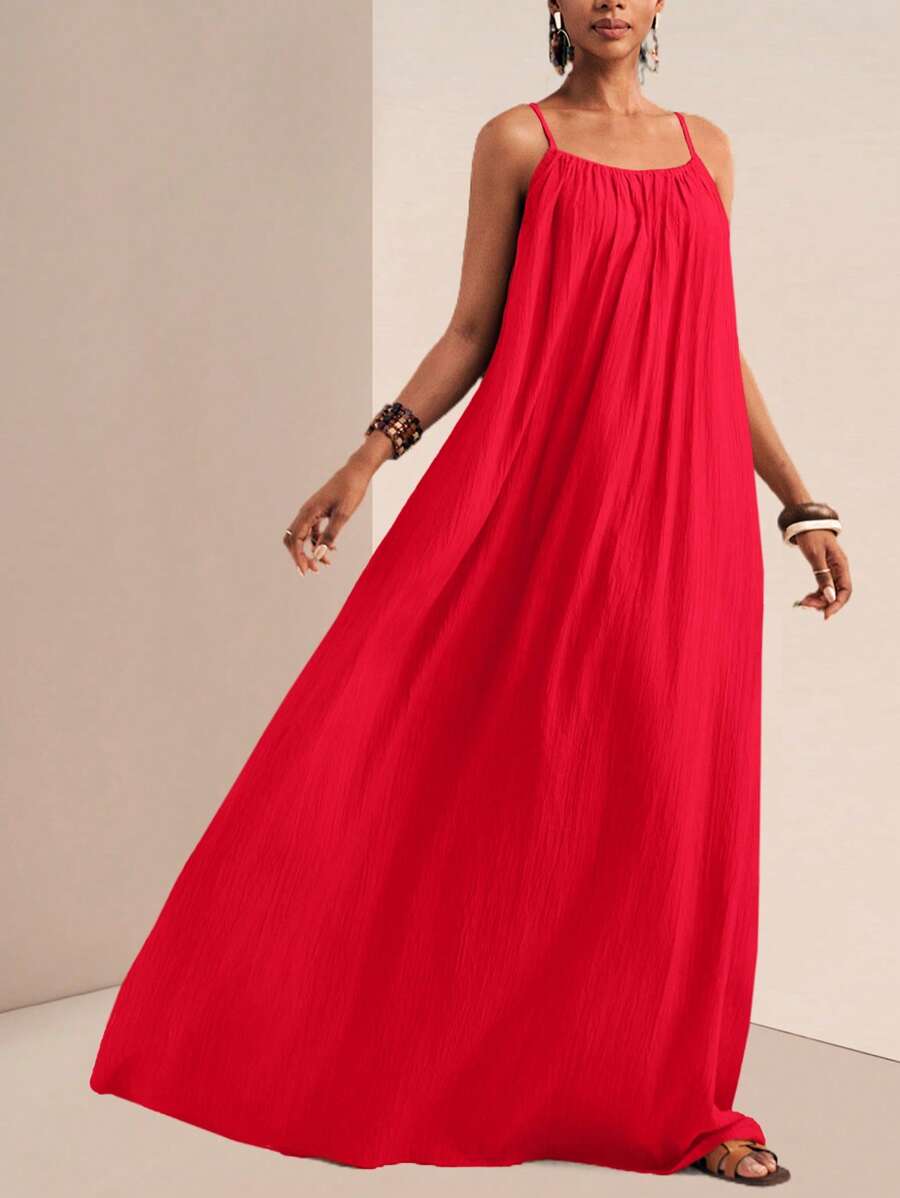 NOMÉA – Boho Flared Maxi Dress