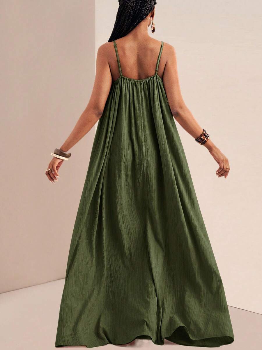 NOMÉA – Boho Flared Maxi Dress