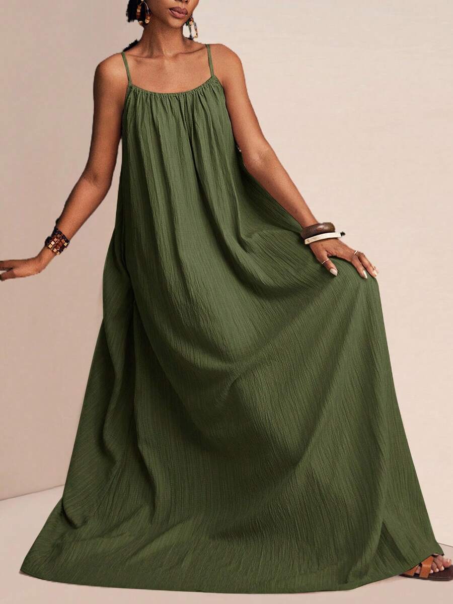 NOMÉA – Boho Flared Maxi Dress