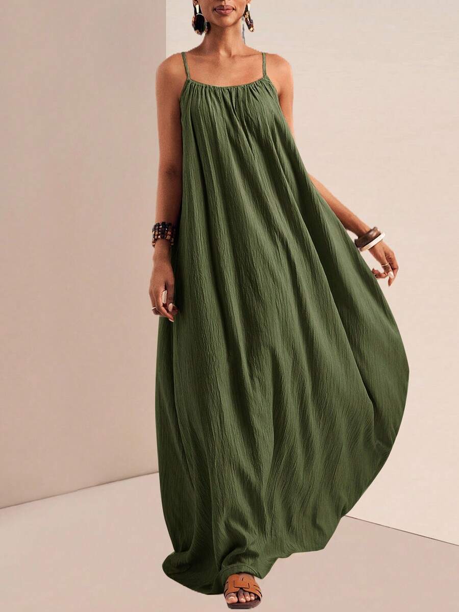 NOMÉA – Boho Flared Maxi Dress