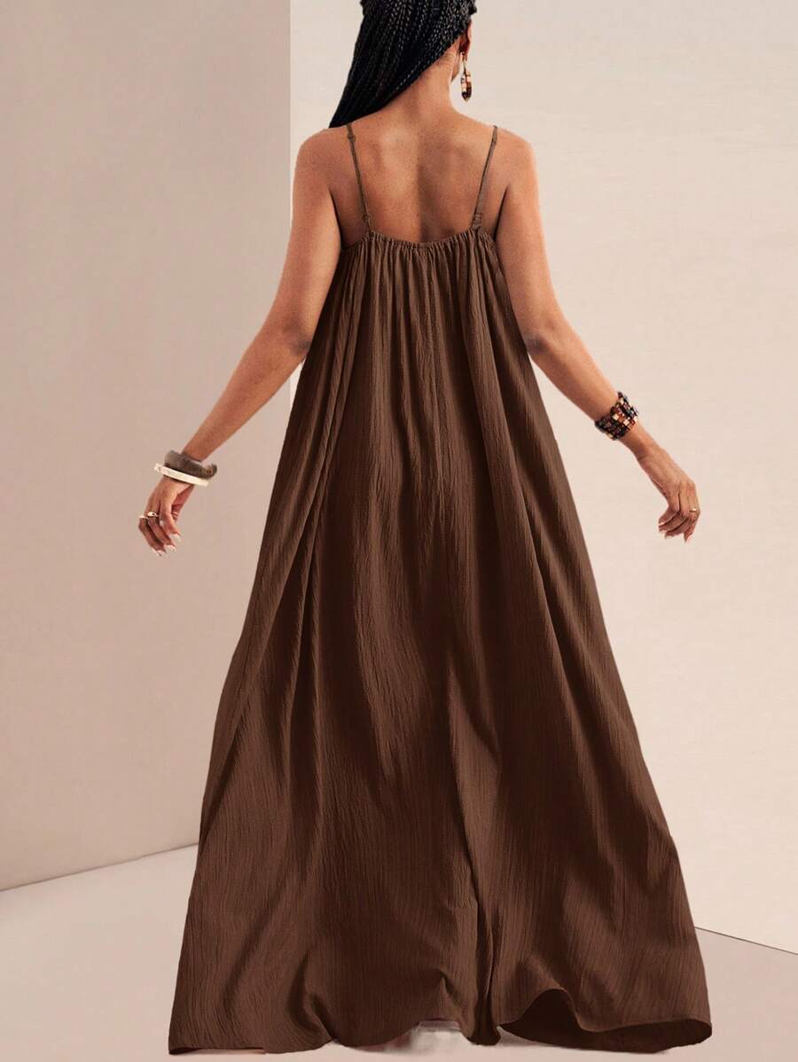 NOMÉA – Boho Flared Maxi Dress