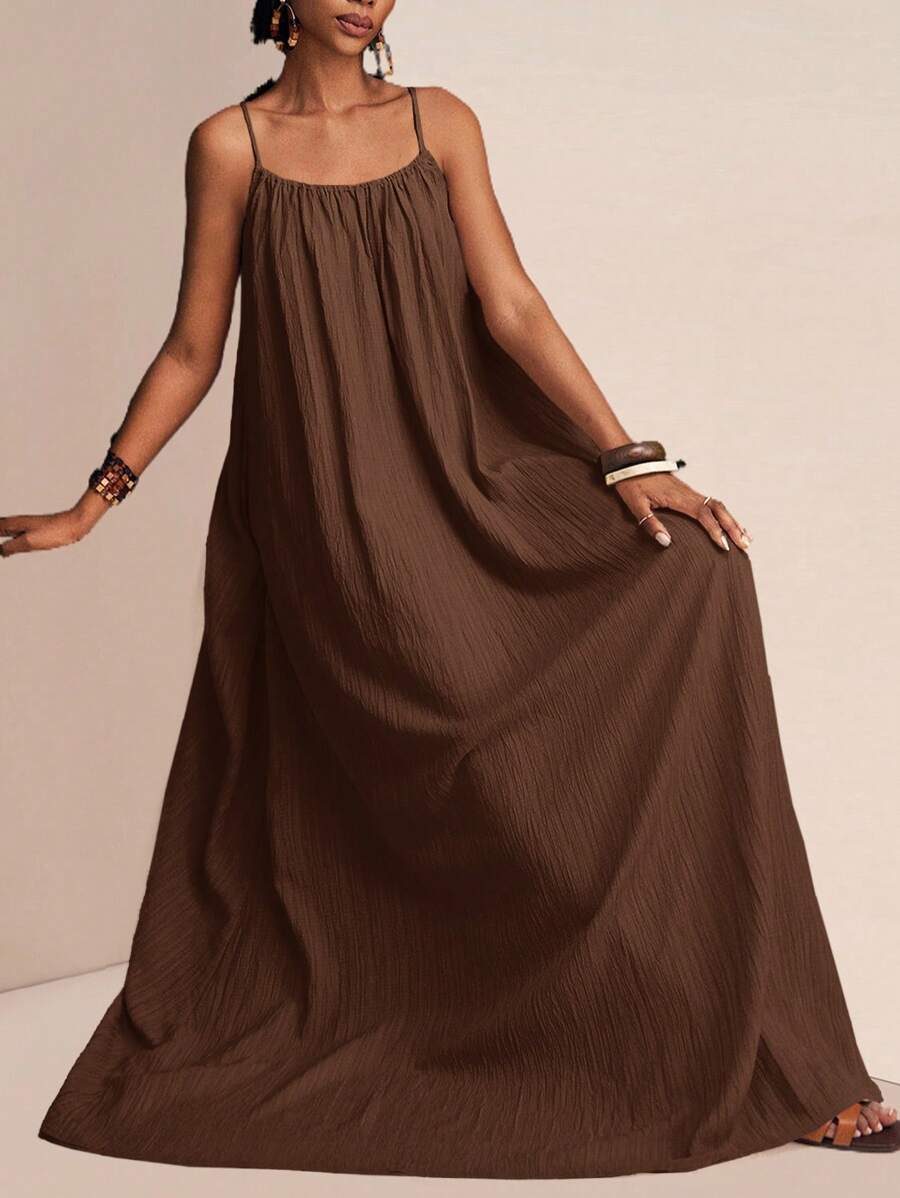 NOMÉA – Boho Flared Maxi Dress