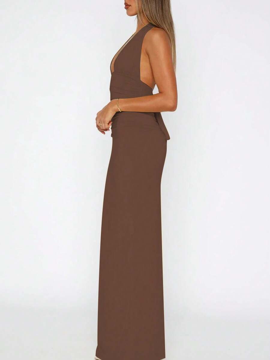 BRUNÉ - Maxi Mermaid Bodycon Dress