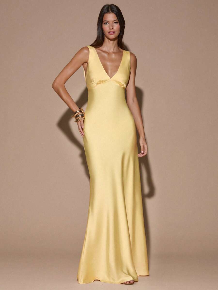 SOLÉA - Backless Maxi Dress