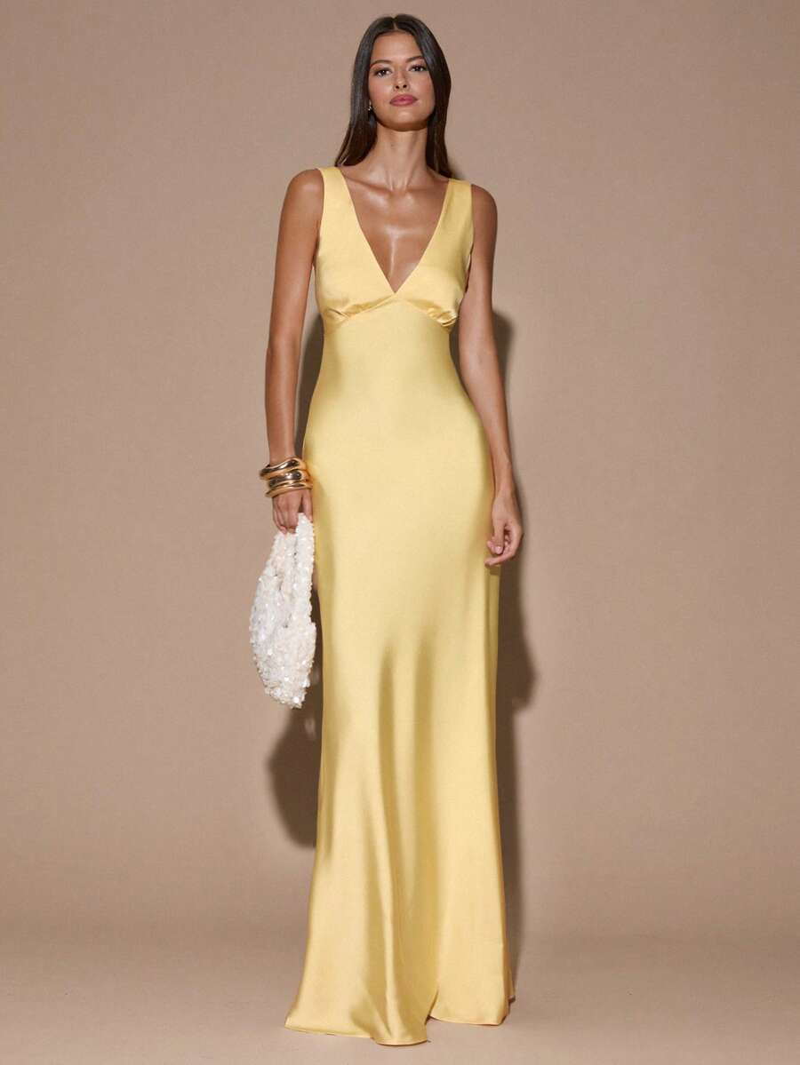 SOLÉA - Backless Maxi Dress