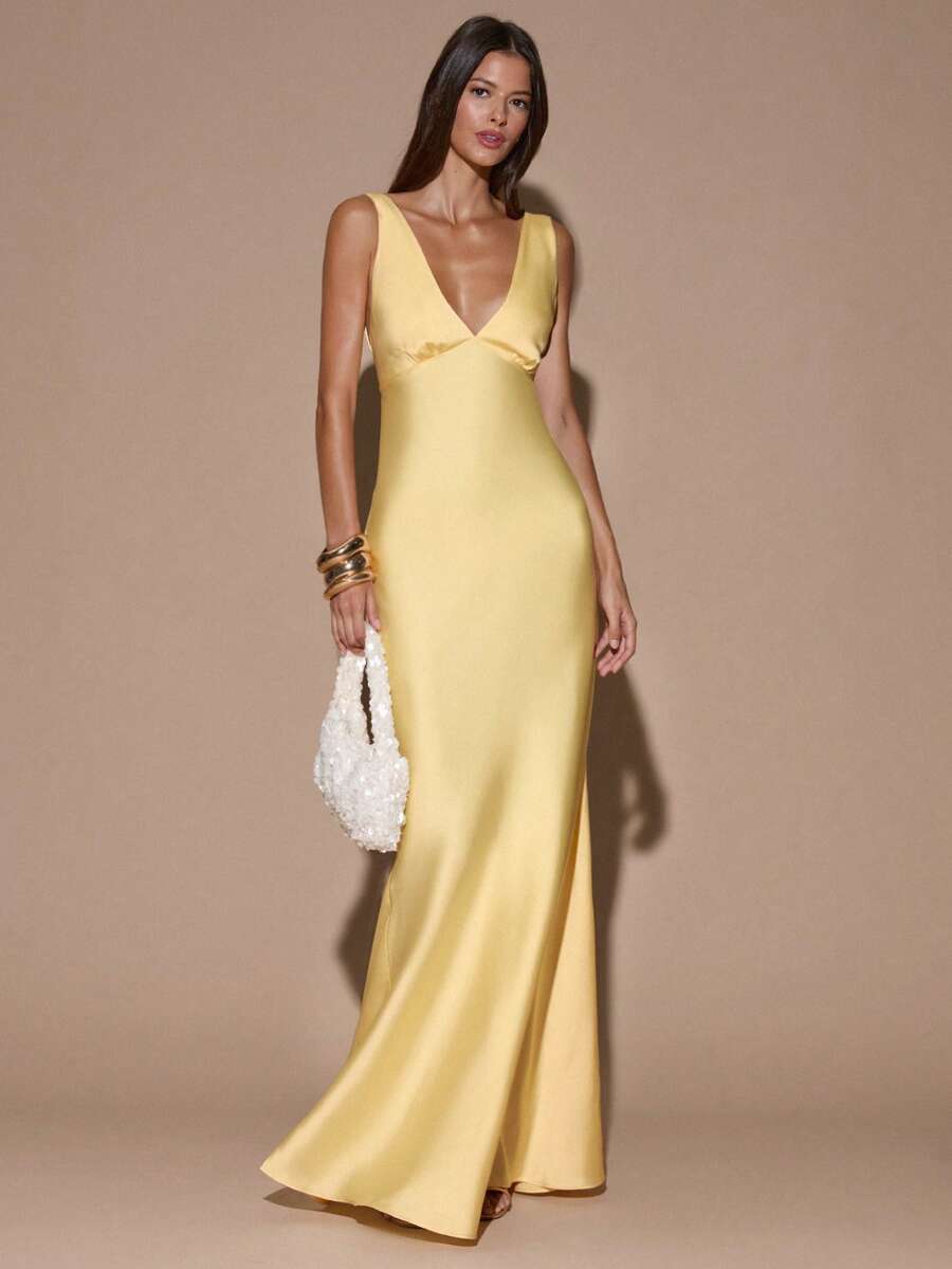 SOLÉA - Backless Maxi Dress
