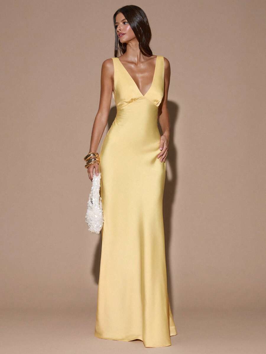 SOLÉA - Backless Maxi Dress