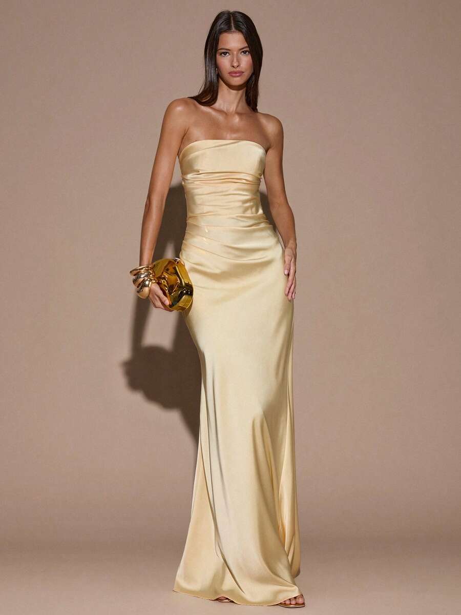LUMIÈR - Maxi Mermaid Evening Dress