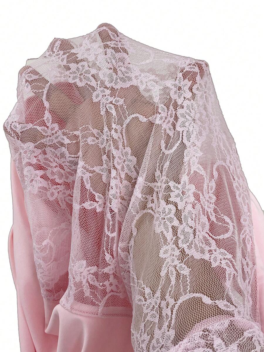 NARU - Lace Plunge Maxi Dress