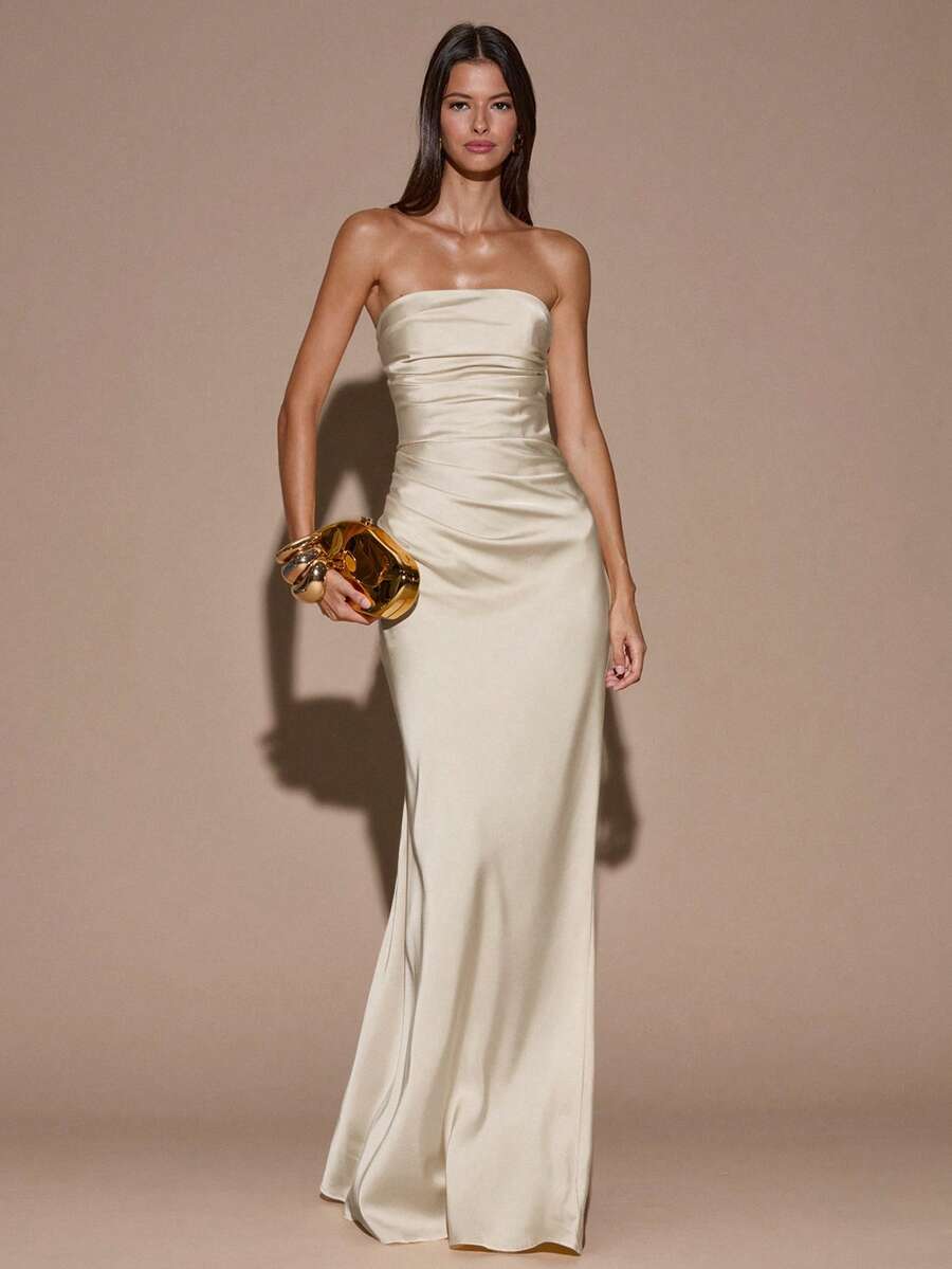 RAVELLE - Backless Mermaid Maxi Dress