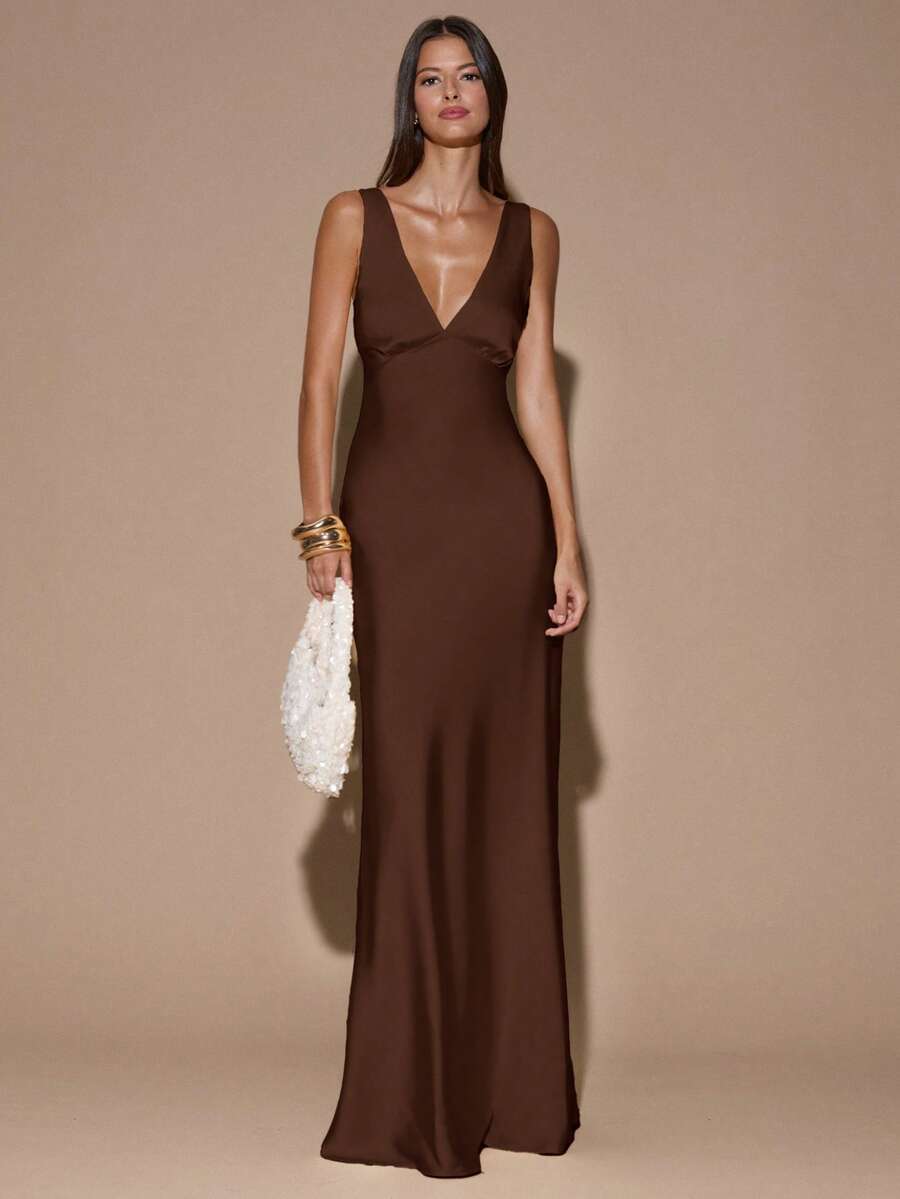 SOLÉA - Backless Maxi Dress