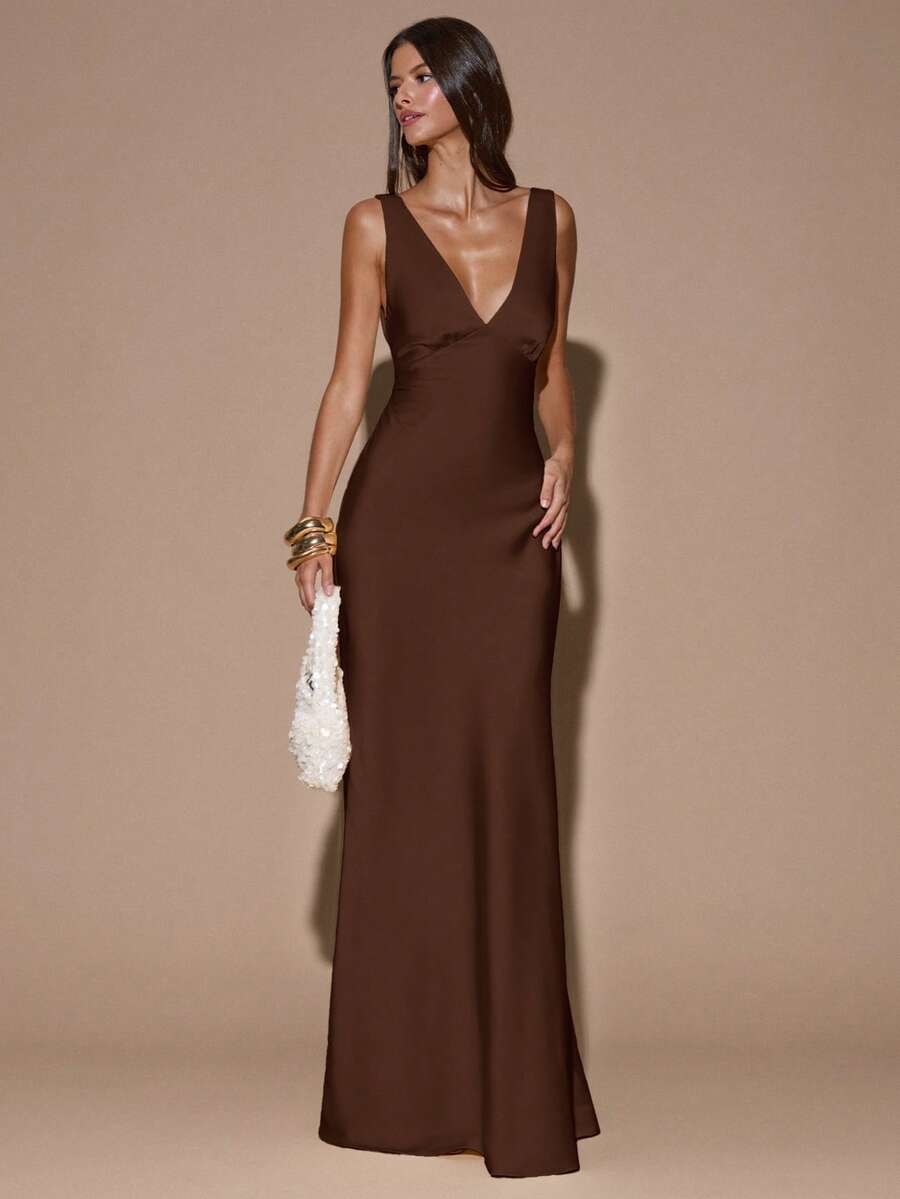SOLÉA - Backless Maxi Dress