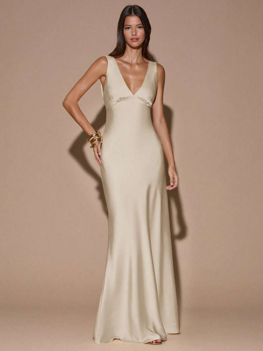 SOLÉA - Backless Maxi Dress