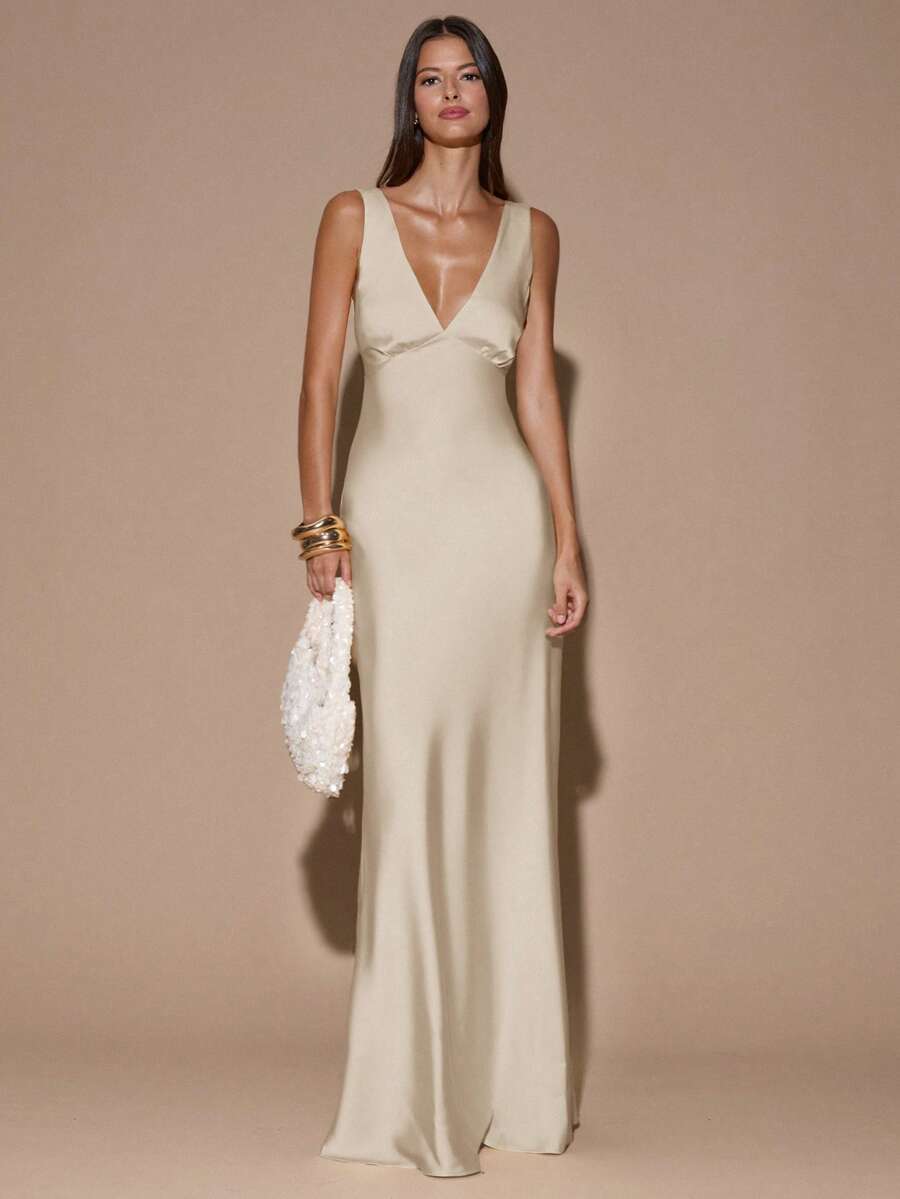 SOLÉA - Backless Maxi Dress