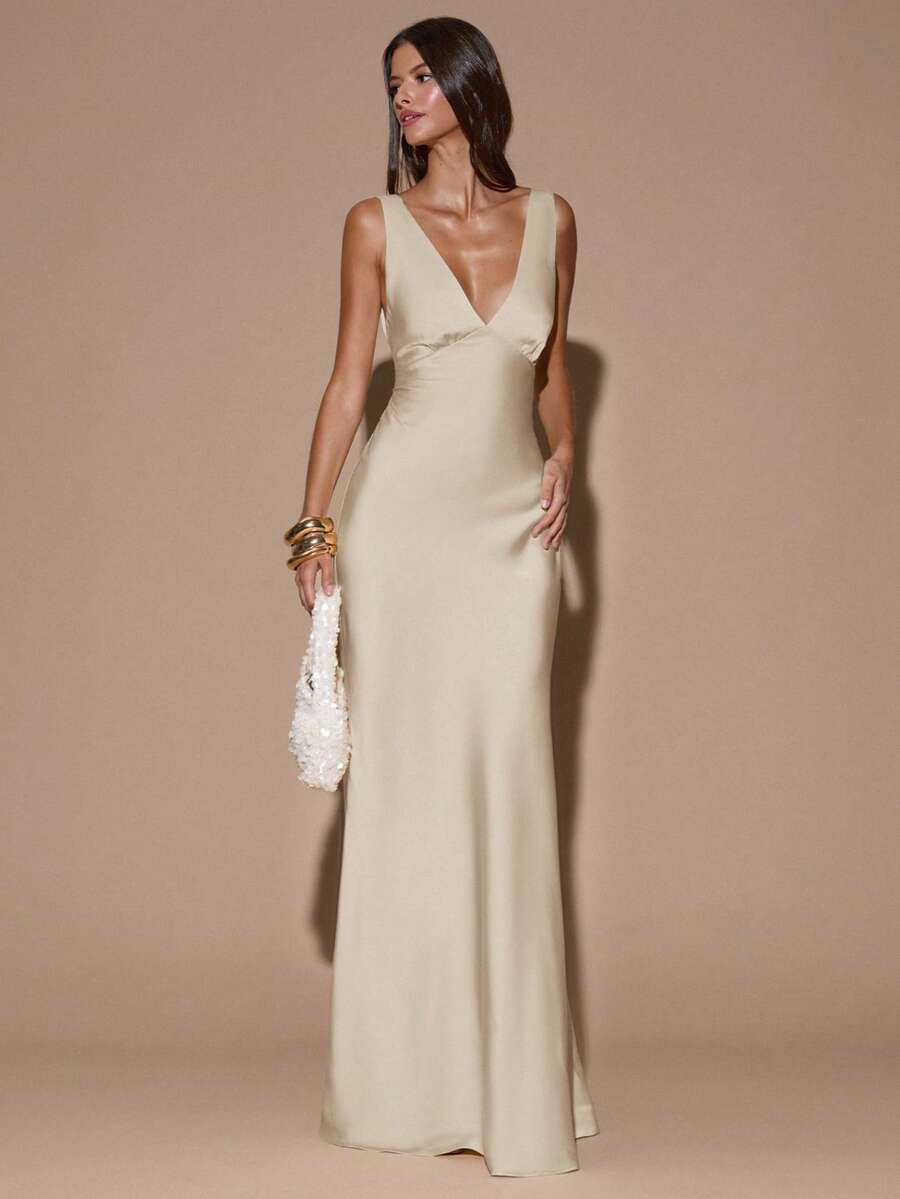 SOLÉA - Backless Maxi Dress