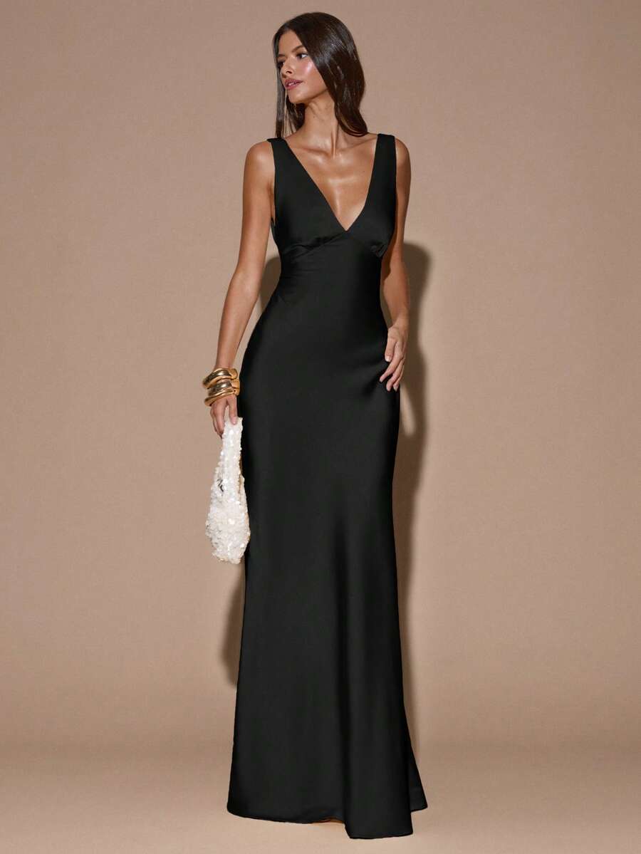 SOLÉA - Backless Maxi Dress