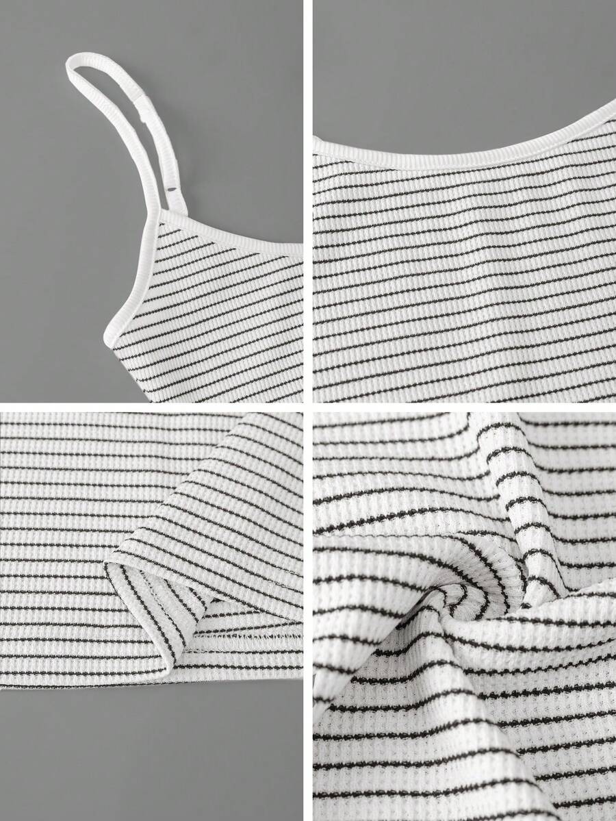 LIRÉA - Spaghetti Strap Bodycon Midi Dress