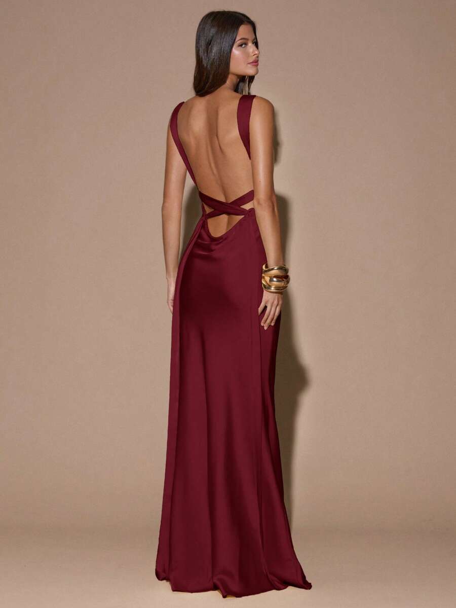 SOLÉA - Backless Maxi Dress