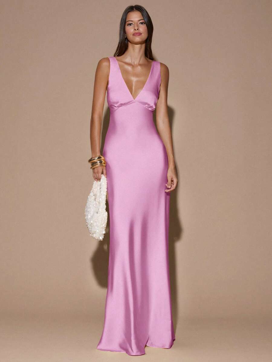 SOLÉA - Backless Maxi Dress
