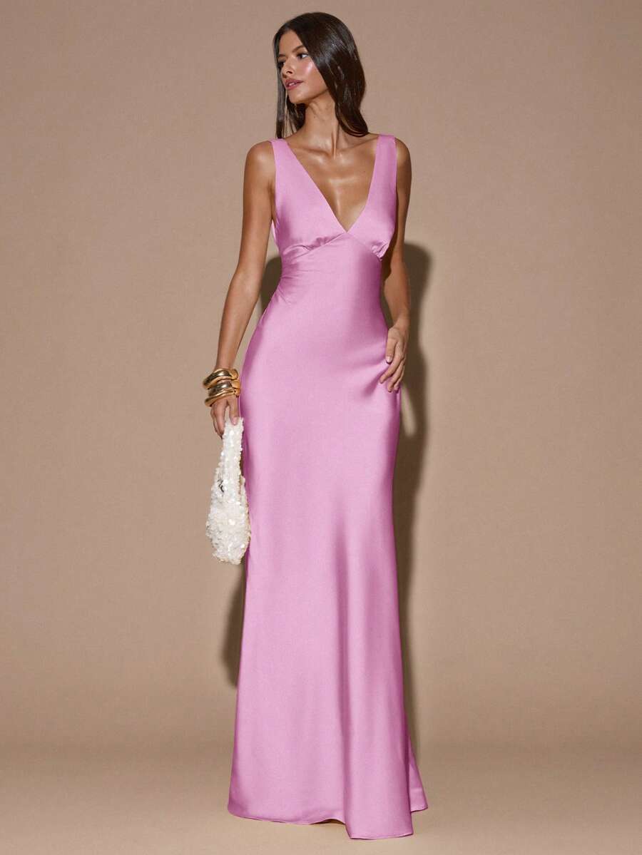 SOLÉA - Backless Maxi Dress