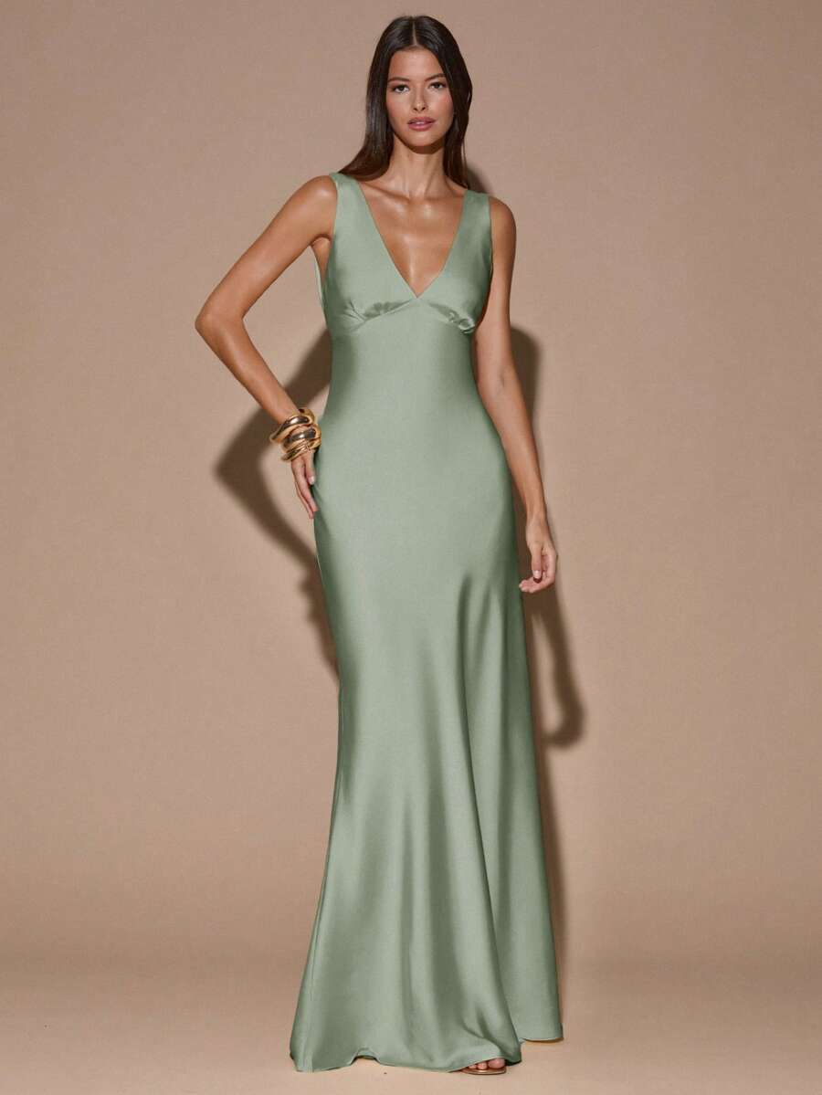 SOLÉA - Backless Maxi Dress