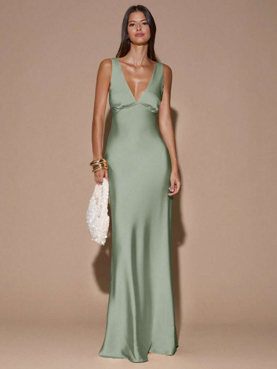 SOLÉA - Backless Maxi Dress