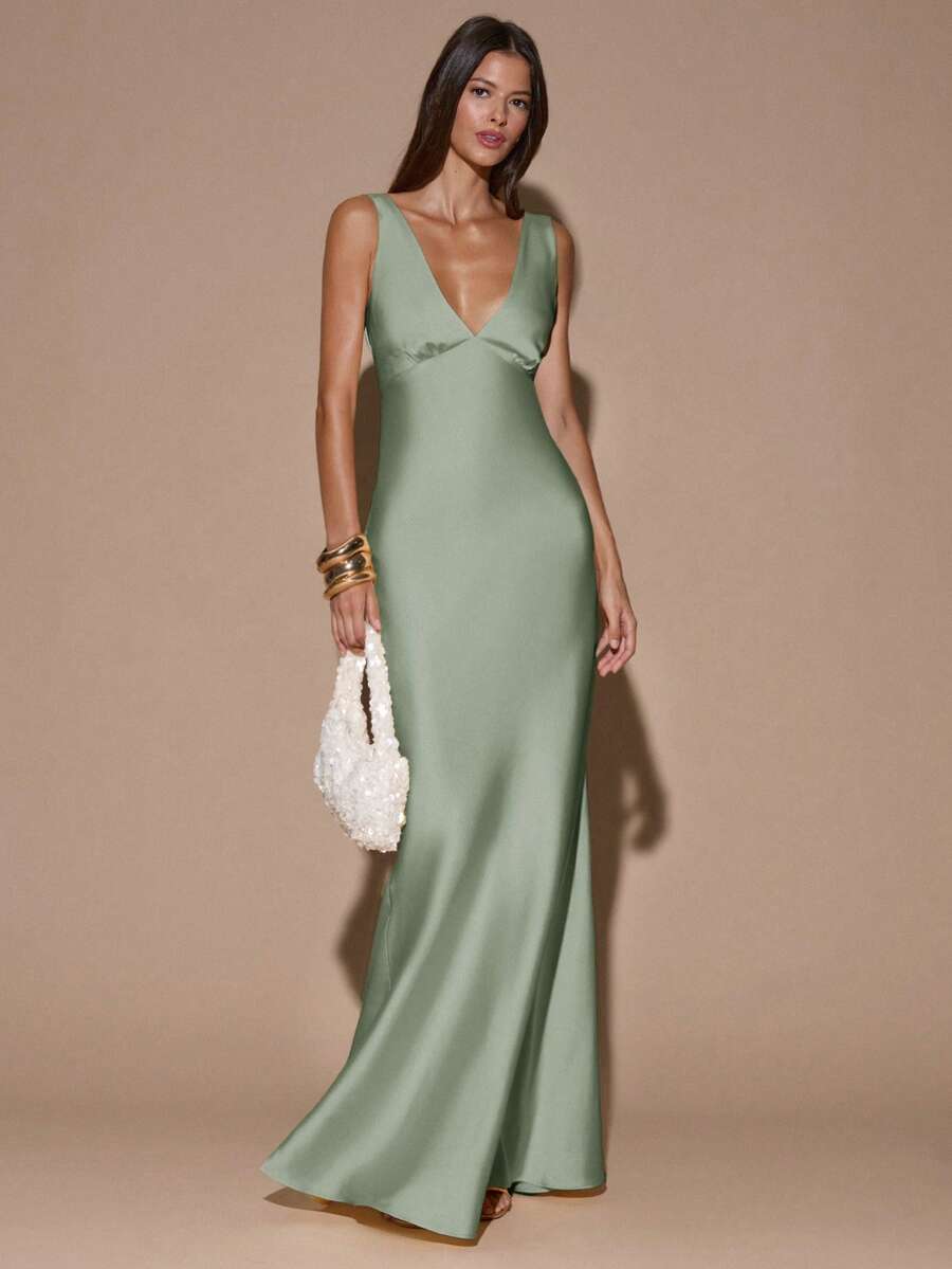 SOLÉA - Backless Maxi Dress