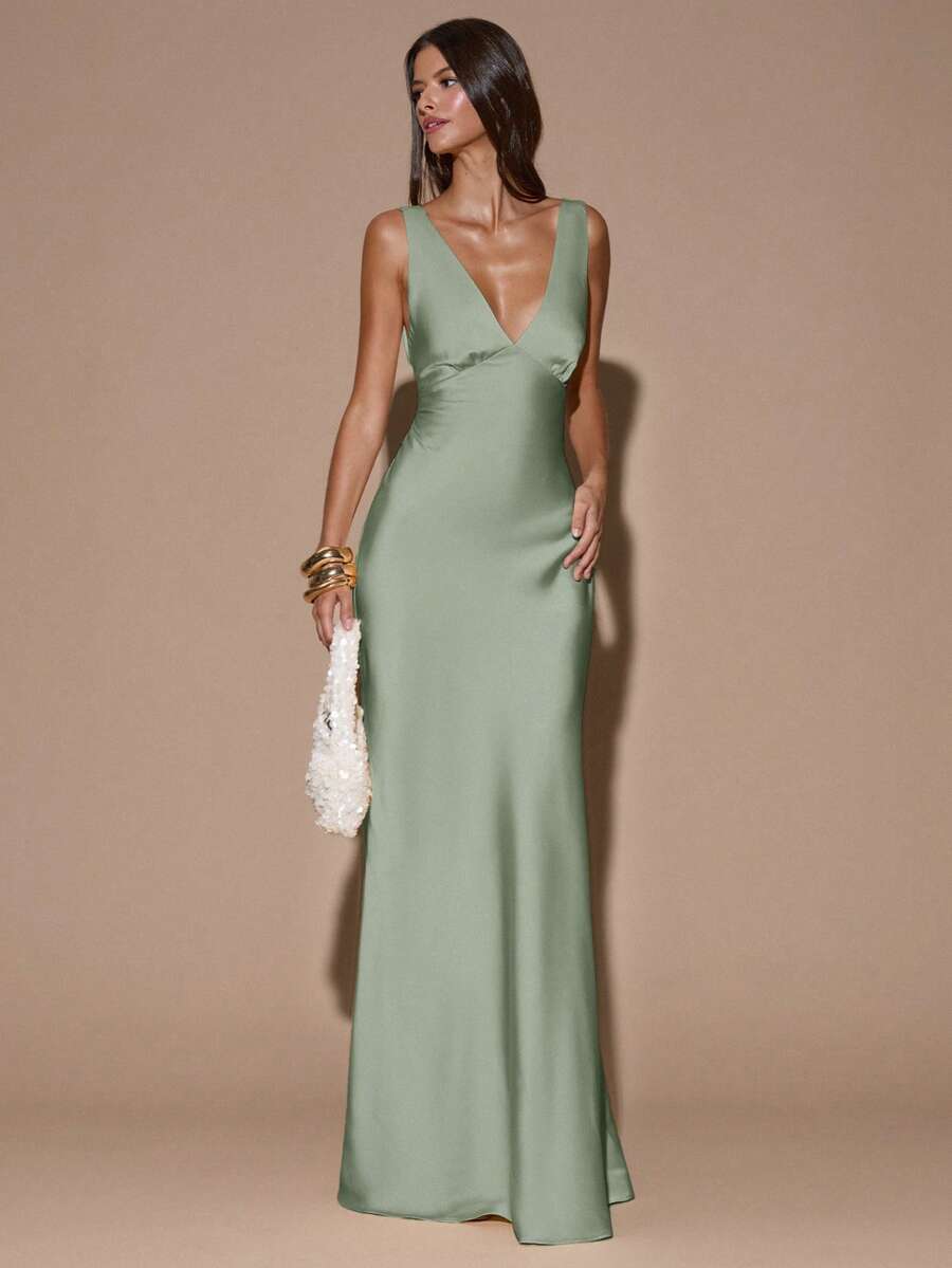 SOLÉA - Backless Maxi Dress
